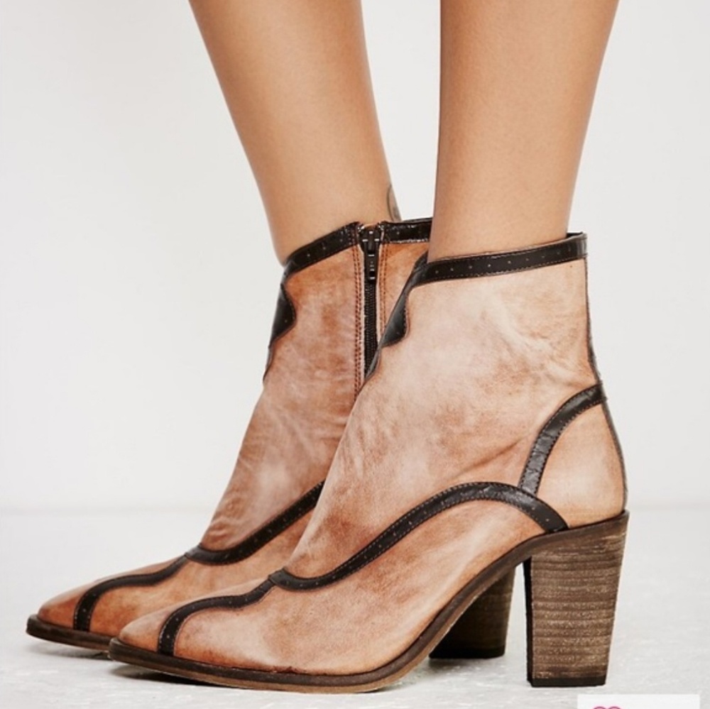 Western Inspired Free People Booties - Picture 3 of 8